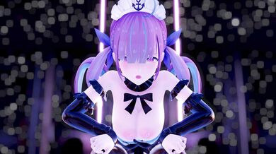 "Aqua Minato: A Sexy Dance in the Rain [Wet Version]"