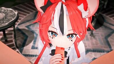 'Sexy babysitter sucking on my dick while I fuck her tight pussy'