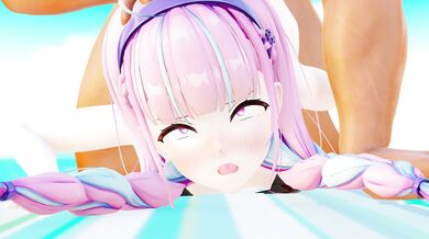 'Hentai Beach PORN with Minato Aqua ~HMV Series Part~ Have SEX on the beach!'
