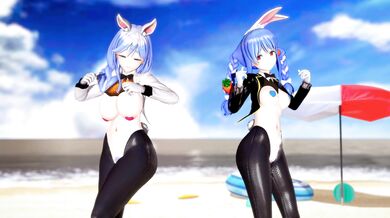 '4kMMD Sex Video: Pekora Pekora - Mother Heart Pie Dancehall Reverse Bunny Ver.'
