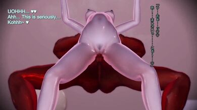 "Raping Lumine in a Mighty Tube Soft [Eng Sub] [Chiyu MMD]"