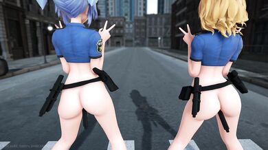 "Miku and Rin Kissing and Dancing - Gimme That!!"