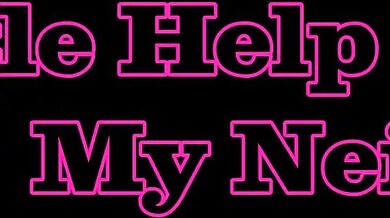 "I'm so horny, my neighbor can't resist me. She needs a little help to satisfy my cravings."