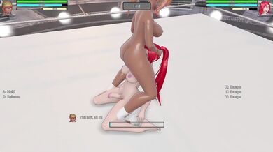 "Female Student Wrestling Competition - Ellie vs Lisa - First Round Match!"