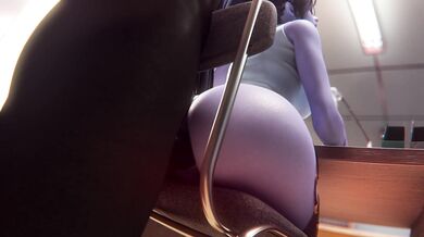 'The Dark Widow: Blacked Anal Fucked on the Chair by Fapsylock'