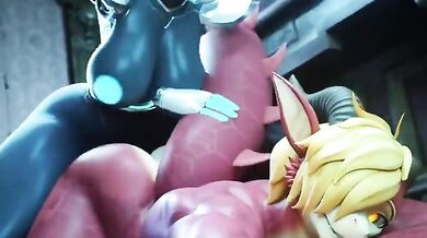 The titty-fucking secretary and her boss have a wild office romp during the holiday season!