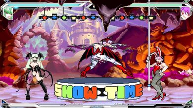 'Mortal Kombat XXX: Morrigan and Lilith Brawl in the Sack'