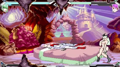 'Mortal Kombat XXX: Morrigan and Lilith Brawl in the Sack'