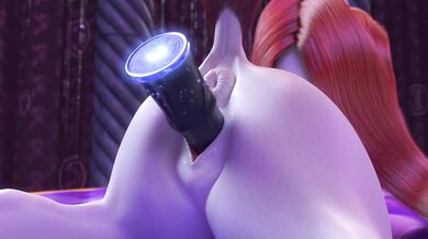 "Luscious Loves: A Star-Crossed Journey into Clopician Bliss and Radiant Masturbatory Delights with the help of a Shiny Dildo."
