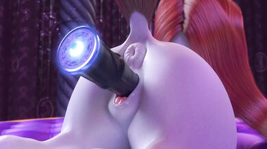"Luscious Loves: A Star-Crossed Journey into Clopician Bliss and Radiant Masturbatory Delights with the help of a Shiny Dildo."