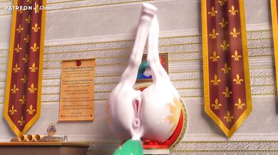 'Clopician and Celestia Glory Hole Teasing'