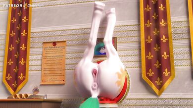 'Clopician and Celestia Glory Hole Teasing'