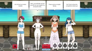 'Lusty Librarians vs Sexy Bookworms: A Stripping and Gambling Affair at the Inventory: Summer Event' |' Poke 'girls