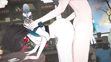 "Thrill of the Hunt: A Lustful Pursuit in White Stockings"