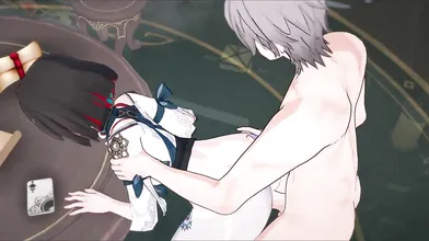 "Thrill of the Hunt: A Lustful Pursuit in White Stockings"