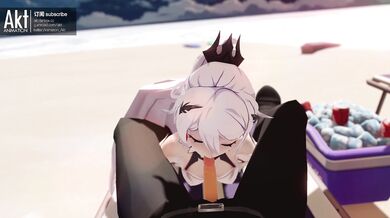 'Hentai Porn - Kiana Beach Sex, Subbed in English'