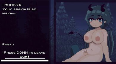 'Sexy Demoness Stalks and Seduces Her Prey in the Dark Forest'