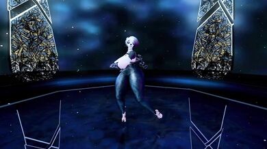 Watch this sexy panda dance to seduce her lover in a hot and steamy night.