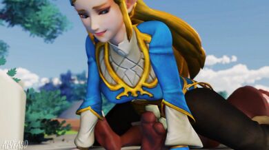 'Legend of the Hentai: The Reverse Cowgirl Princess Zelda and the Ferocious Bokoblin'