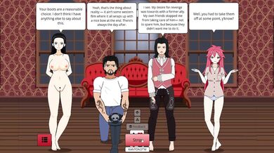'Barely Legal Strip Poker Night at the Warehouse: Robin, Raynor, Dunban and Mari'