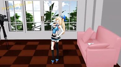 "Ms. Nekoko, live on-screen humiliation - part two"