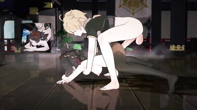 'Asian schoolgirl Chiori sucks and fucks her teacher's cock while wearing black stockings [sound ver.]'