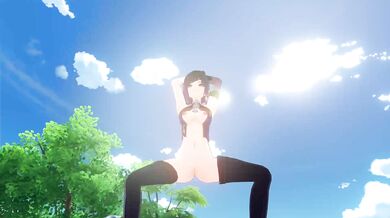 "The Giant Cock That Swallows An Animated Yelan, Plus!"