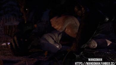 "Full Moon Fury - The Alpha Wolf and the Curvy She-Wolf"