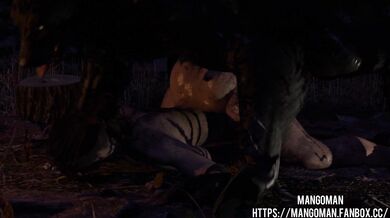 "Full Moon Fury - The Alpha Wolf and the Curvy She-Wolf"