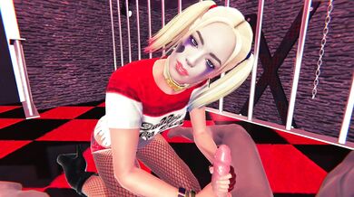 Harley Quinn and her Lovers delight in an erotic adventure