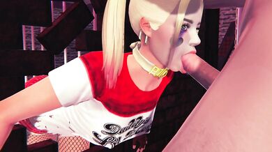 Harley Quinn and her Lovers delight in an erotic adventure