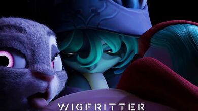 Judy, Vex and Shy Gal [Wigfitter]: A Sexual Encounter in the Bathroom