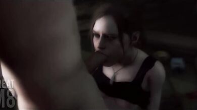 Claire sucks a hard cock until she can swallow it all! Great M8 porn video