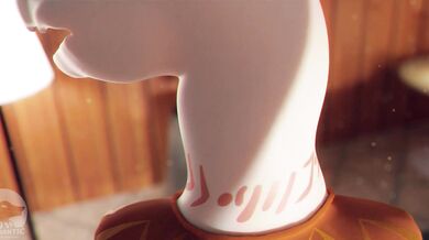 Crusch, Lulu and their furry friend enjoy a steamy night together in glorious 4K resolution and 60 frames per second