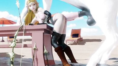 The Bartender and the Three Horses of Hyrule: A ZeldaxX Hentai Adventure