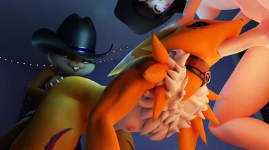 Sexy Demon Girlfriend Spit Roasts a Big Fat Wig Fritter in the Hottest Hentai Porn Video Ever!