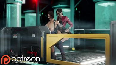 Biohazard 3: Claire Dicks Down Jill Jiggle-busting Virus