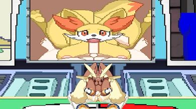 Watch this hot Lopunny and MUGEN combination in the first position!