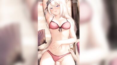 Bondage with the Silver-Haired Demon: Kei Shiroganes Debut Hentai Video