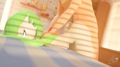 Watch Adrian Dust Red have wild sex with Gardevoir in doggy style!