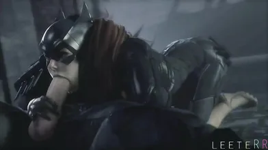 Batgirl Sucks Batmans Dick and Letters to Santa!