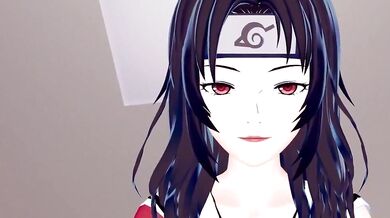 In this POV hentai video, Naruto is fucked by a big titted woman named Kurenai