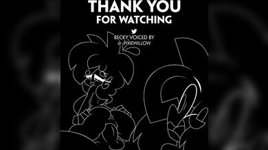 Watch this hot babe getting tempted by the devil in a devilish way!