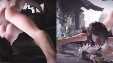 Lesbian Lust: An Anal Creampie Split-Screen Feature Presentation