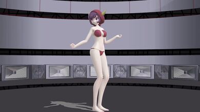 Battling for the Ultimate Prize in Pokemon Adventures: Courtney Stripped Bare by MMD!