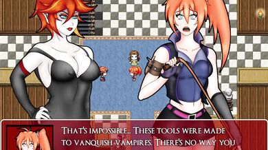 The Crimson Veil Vampire Route Defeats Ophelia in a Heated Battle of Lust and Desire!