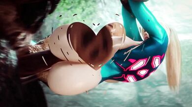 Samus Pounded by Monster Cock Khnum - Pure Moaning Sound