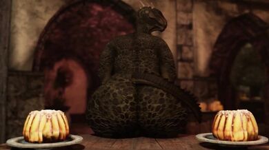 Busty Furry Femdom Kitten Drenched in Love Juices