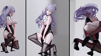 Sexy Sensation: Aphrodite and Bronya Dance Side by Side in 4k Ultra HD!