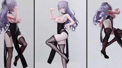 Sexy Sensation: Aphrodite and Bronya Dance Side by Side in 4k Ultra HD!